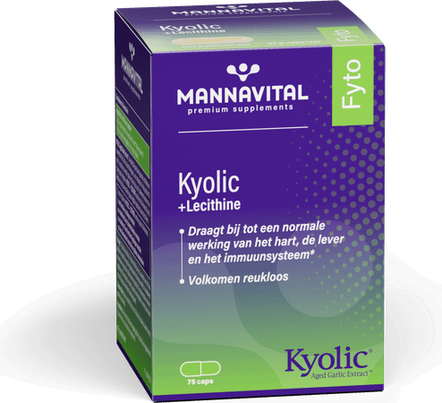 Mannavital Kyolic + Lecithine Capsule 75
