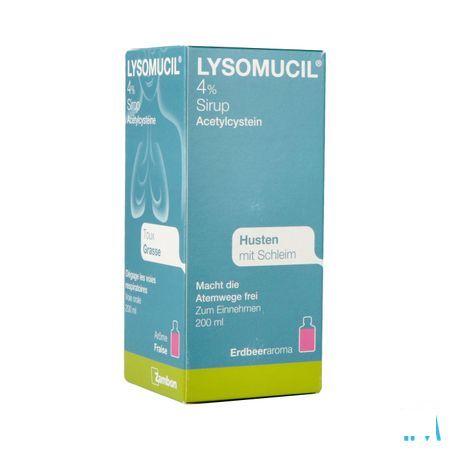 Lysomucil 4% Siroop 200 ml