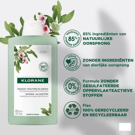 Klorane Capil. Shampoo Omhullend Amandel 200 ml