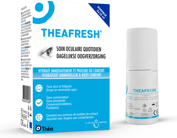 Theafresh Oogdruppels Oplossing 2X10 ml