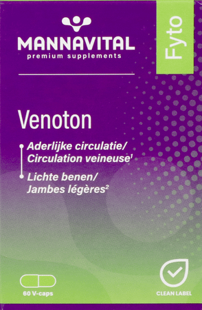 Mannavital Venoton V-Caps 60