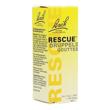 Bach Rescue Druppels 10 ml