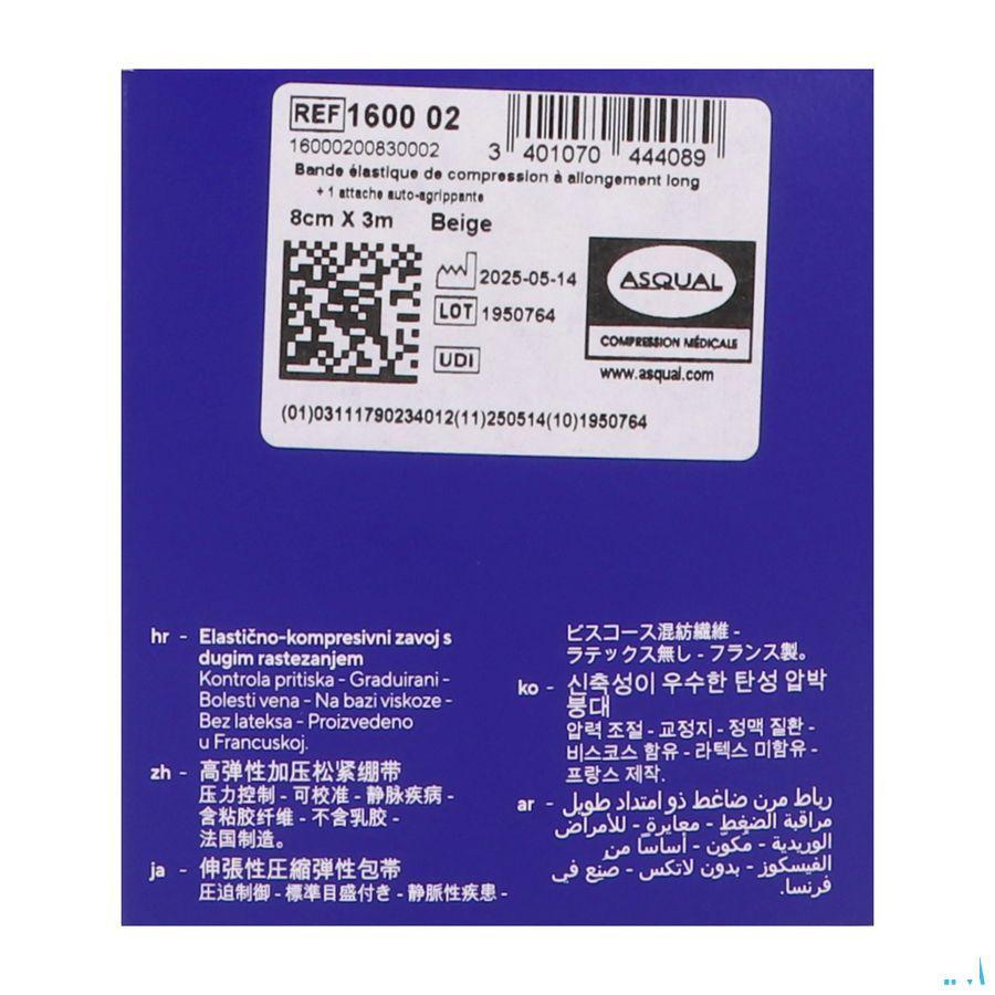 Thuasne Benelux Biflex 16+ Licht Ijkteken Beige 8Cmx3M  -  Thuasne Benelux