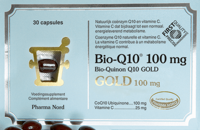 Bio-q10 100 mg Gold Capsule 30  -  Pharma Nord