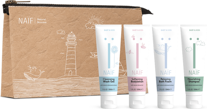 Naif Travel Kit 4X30 ml