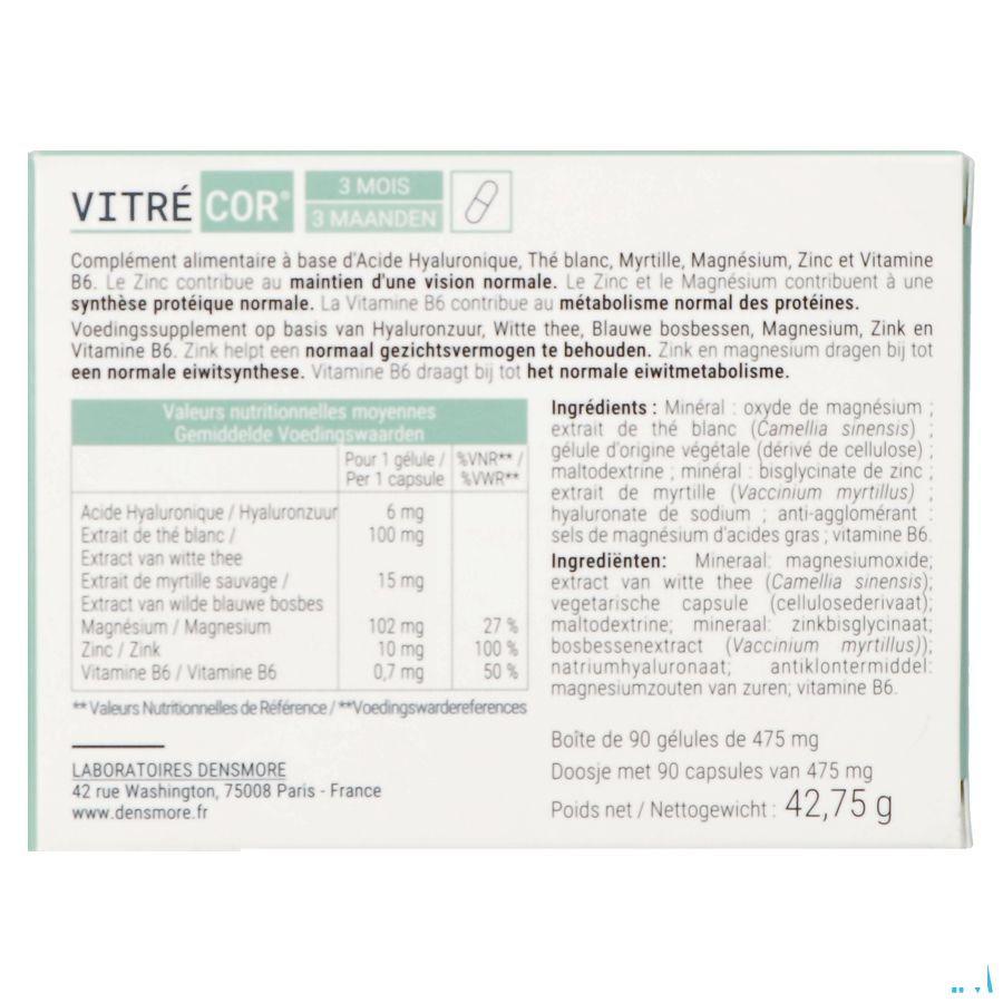 Vitrecor Caps 90  -  Densmore Laboratoire