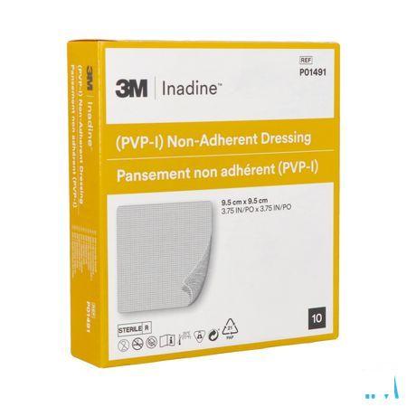 Inadine Cp Impreg. 9,5x 9,5cm 10 P01481  -  Gd Medical