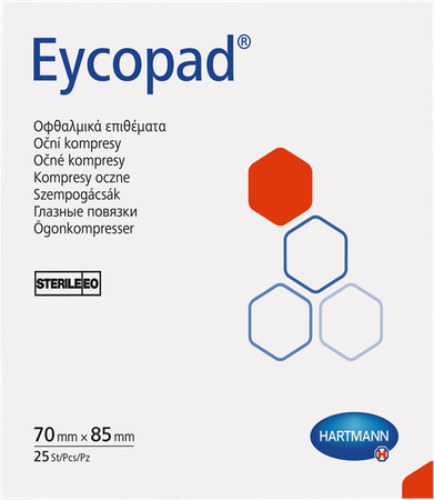 Eycopad 70x85mm St. 25 P/s  -  Hartmann