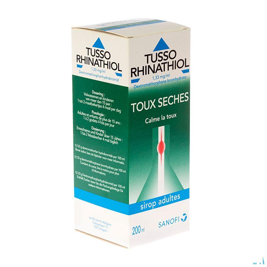 Tusso Rhinathiol 0,133% Sirop Ad 200 ml