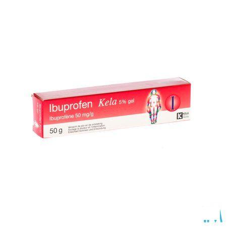 Ibuprofen 5 % Gel 50 gr  -  Kela Pharma