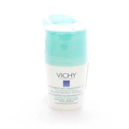 Vichy Deo Transp. Intense Roller 48U Duo 2X50 ml