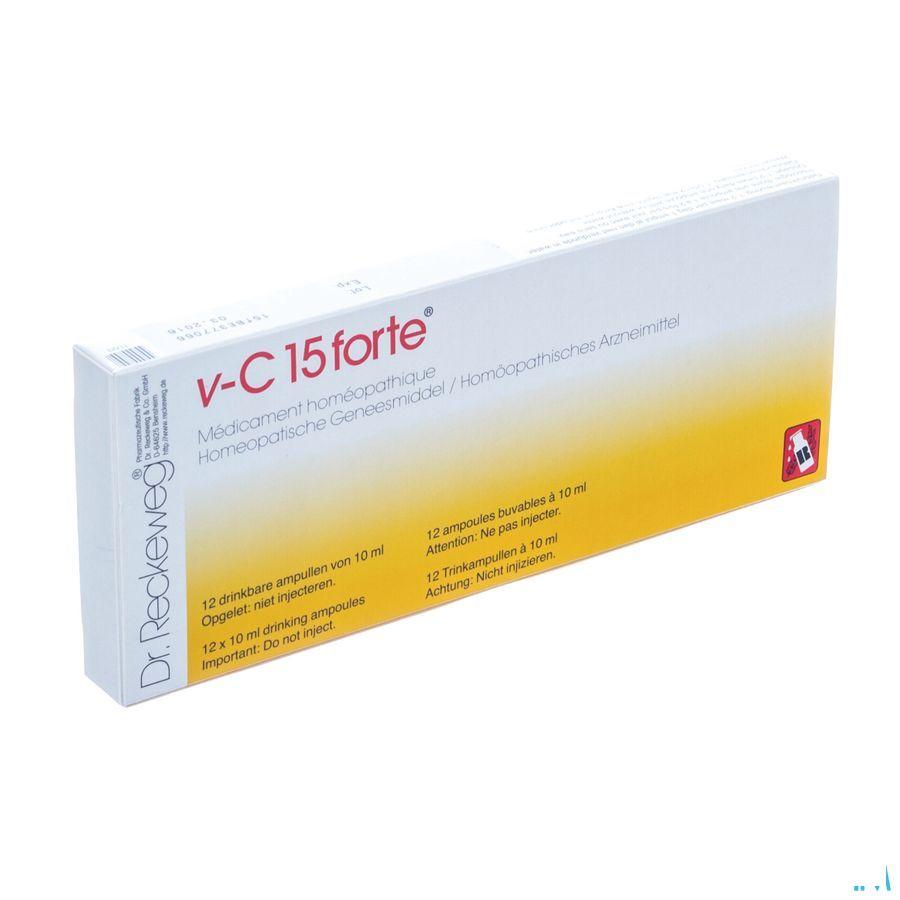 Reckeweg Dr. V-c 15 Fort Ampullen 12x10 ml  -  Nut-Hom-Phyt