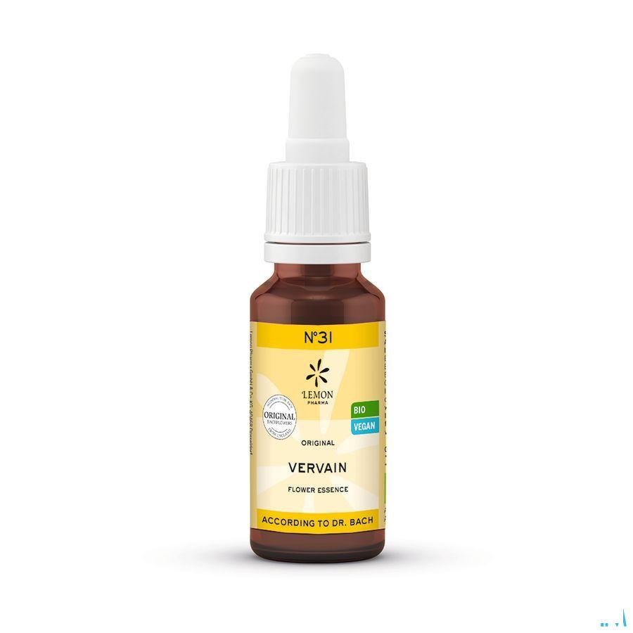 Fleurs De Bach Bio Nr 31 Vervain 20 ml  -  Eureka Pharma