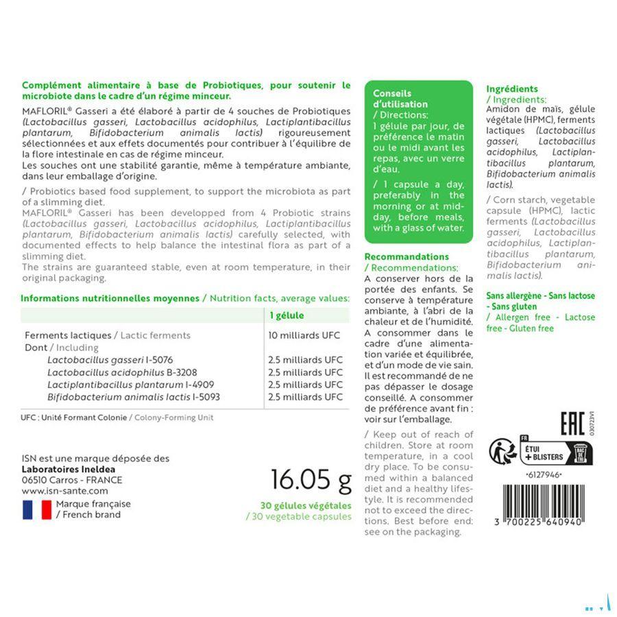Mafloril Gasseri Isn Etui Caps 30