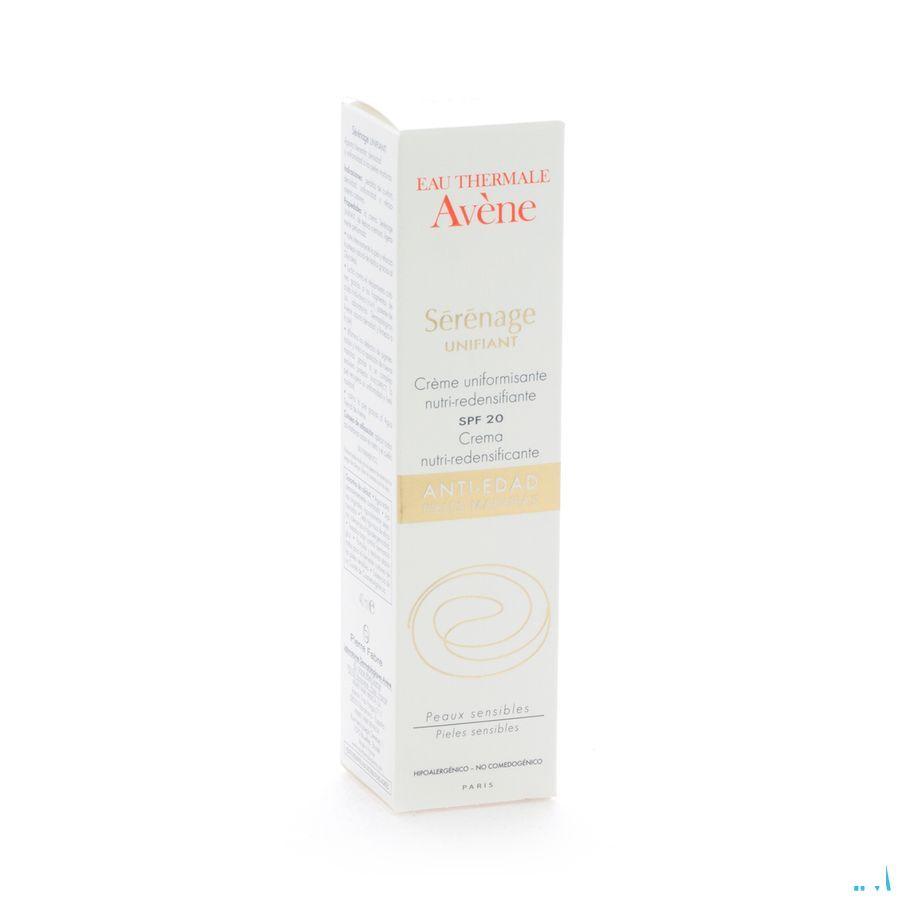 Avene Serenage Unifiant Creme Nutri-redens. Ip20 40 ml  -  Avene