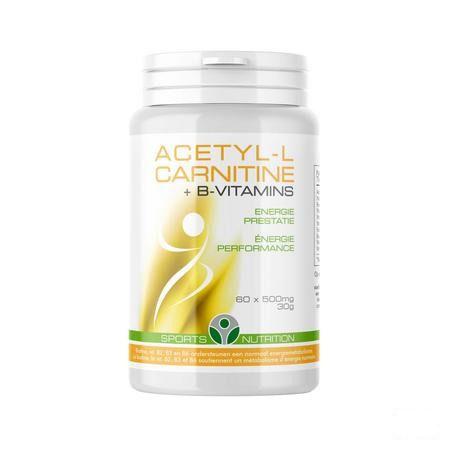 Soria Sport Nutrition Acetyl L Carn. + B Vit. Caps60  -  Soria Bel