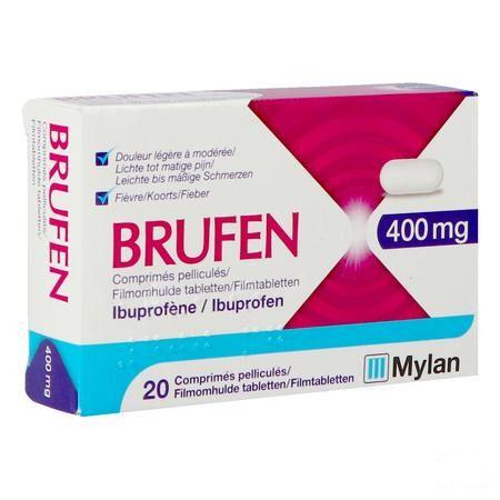Brufen 400 mg Filmomhulde Tabletten 20 X 400 mg