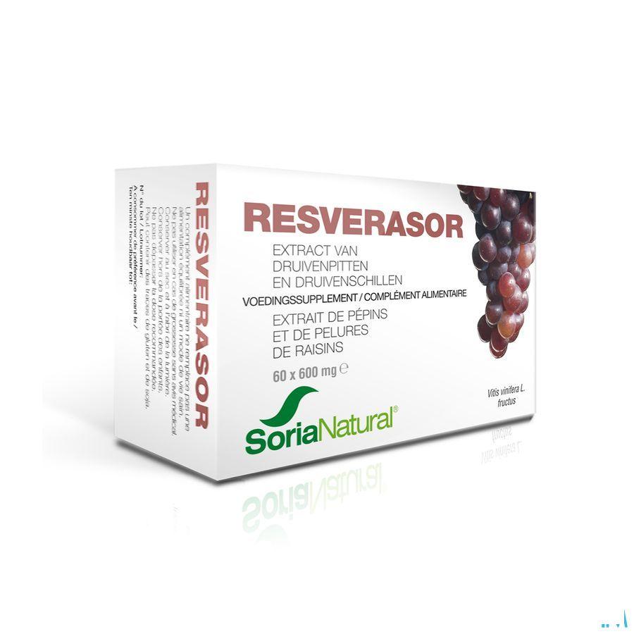 Soria Resverasor 60 Comprimes  -  Soria Bel