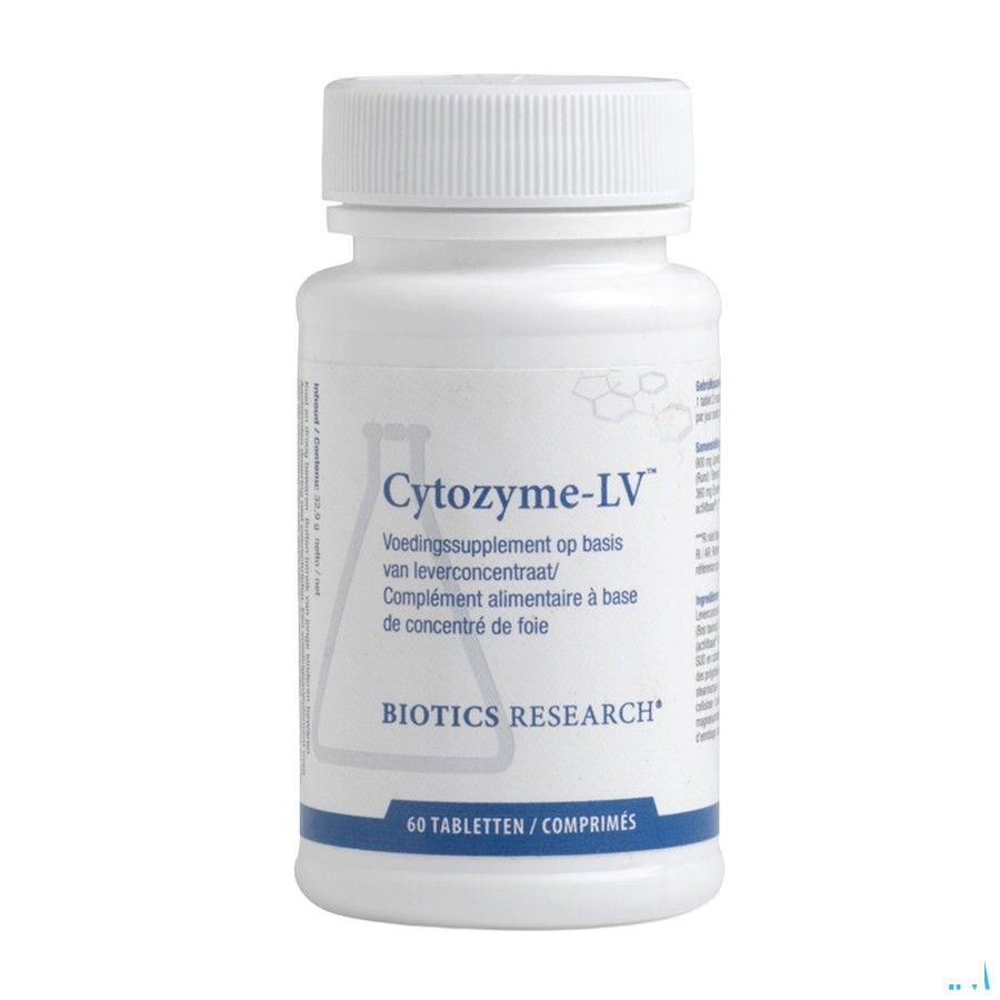 Biotics Cytozyme-Lv 60 comprimés  -  Energetica Natura