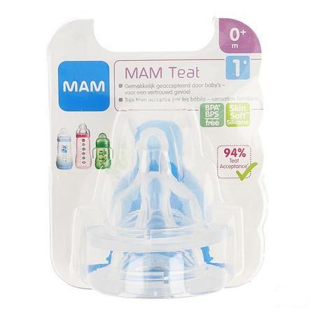 Mam Tetine Silicone Newborn Teat Size 1