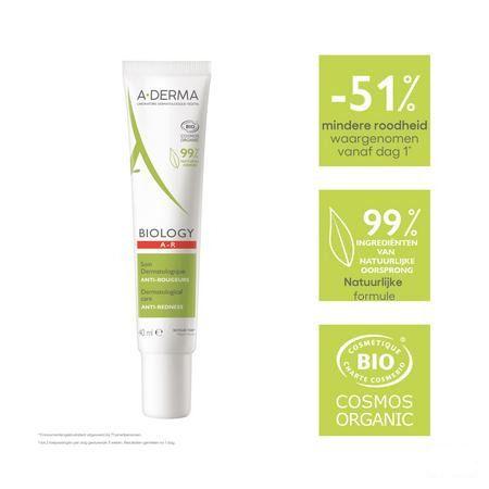 Aderma Biology Soin Dermatologique Anti Rougeurs 40 ml  -  Aderma