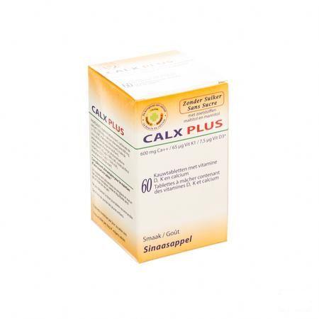 Calx-plus Carre Caramel Orange sans sucre 60