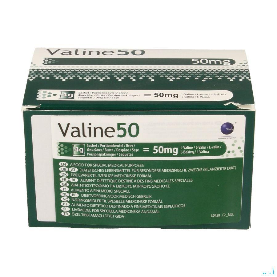 Valine 50 Poeder Zakje 30x4g 