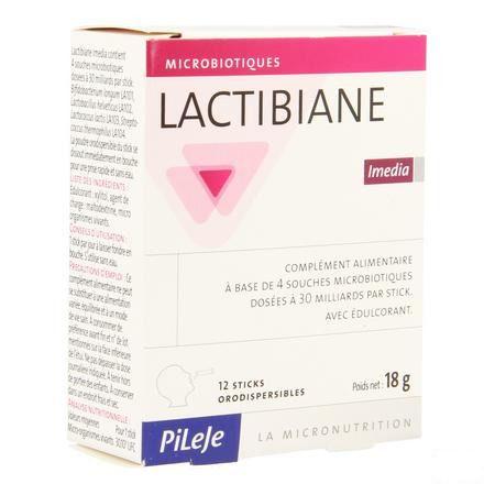 Lactibiane Imedia Sticks 12  -  Pileje