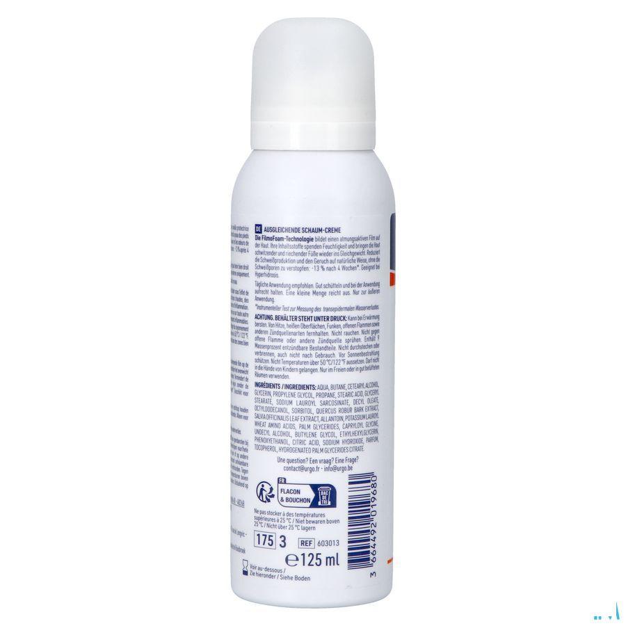 Urgo Transp. & Onaang.Ruikende Voet Filmo Foam 125ml