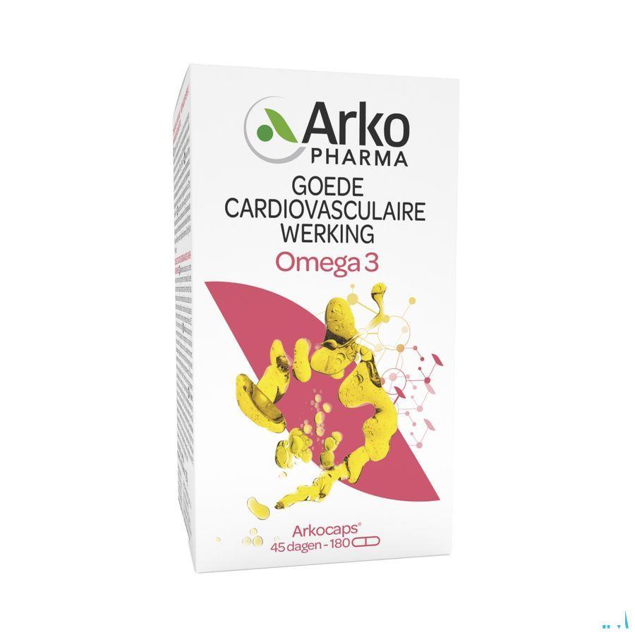 Arkogelules Omega 3 Origine Marine 180  -  Arkopharma