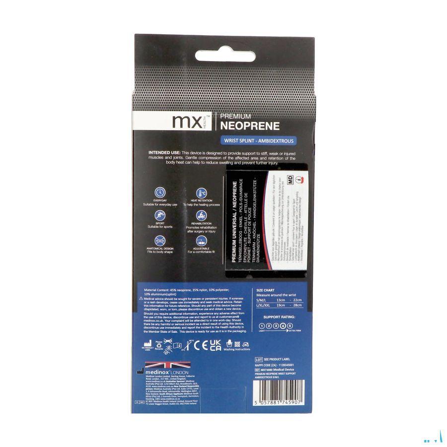 Pharmex m x  Polsbrace Neopreen Universeel S/M/L