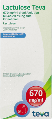 Lactulose Teva Oplossing Per Os 500 ml