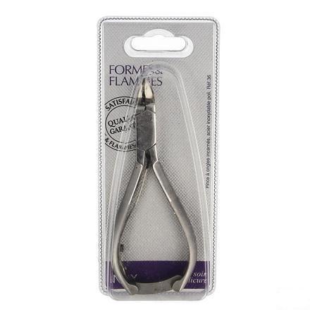 Formes & Flammes 36 Pince Ongles Incarnes Inox