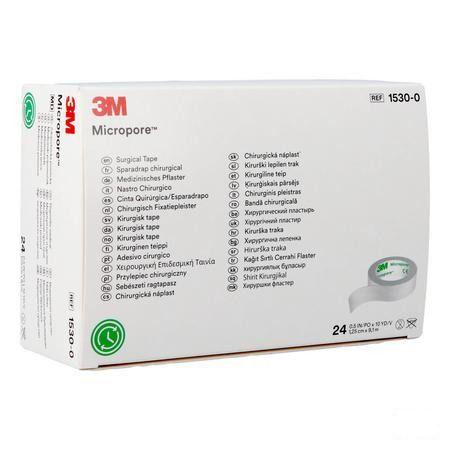 Micropore 3m Hechtpleister 12mmx9,14m Rol 24 1530  -  3M