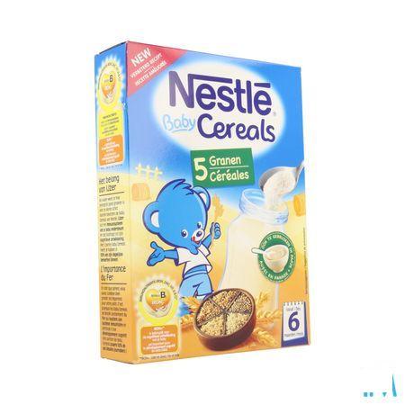 Nestle Baby Cereals 5 Granen 250 gr  -  Nestle