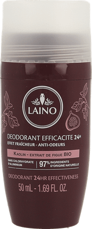 Laino Deodorant 24u Vijg Bio Roll On 50 ml