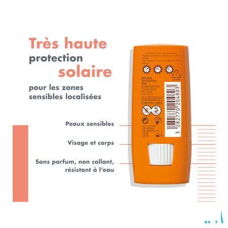 Avene Zon Ip50+ Stick Gevoelige Zones 8 ml  -  Avene