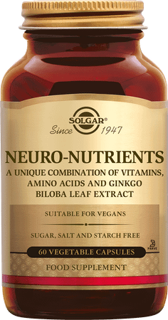 Solgar Neuro Nutrients Pdr V-Caps 60  -  Solgar Vitamins
