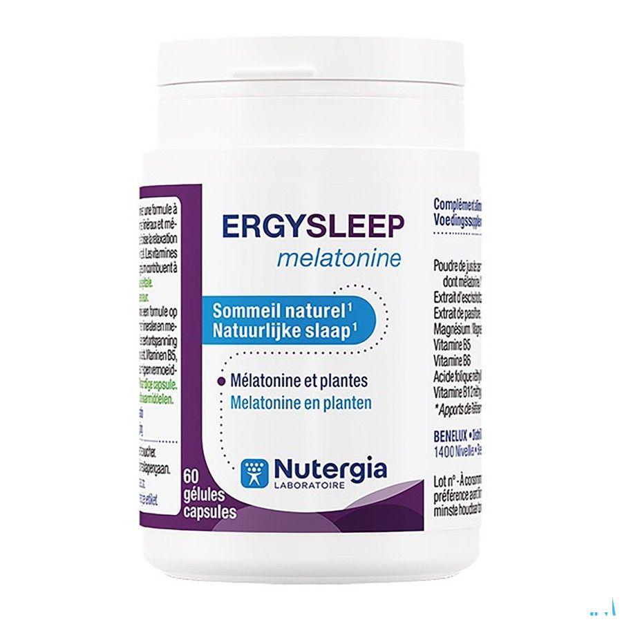 Ergysleep Melatonine Caps 60  -  Laboratoire Nutergia