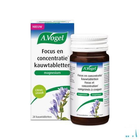 A.Vogel Focus  &  Concentratie Kauwtabl 28