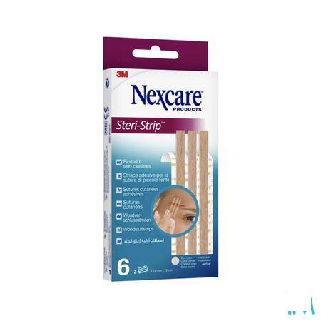 Nexcare 3M Steri-Strip Wondsluit. Beige 6mm x 75mm 6