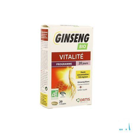 Ortis Ginseng Bio Tabletten 20  -  Ortis