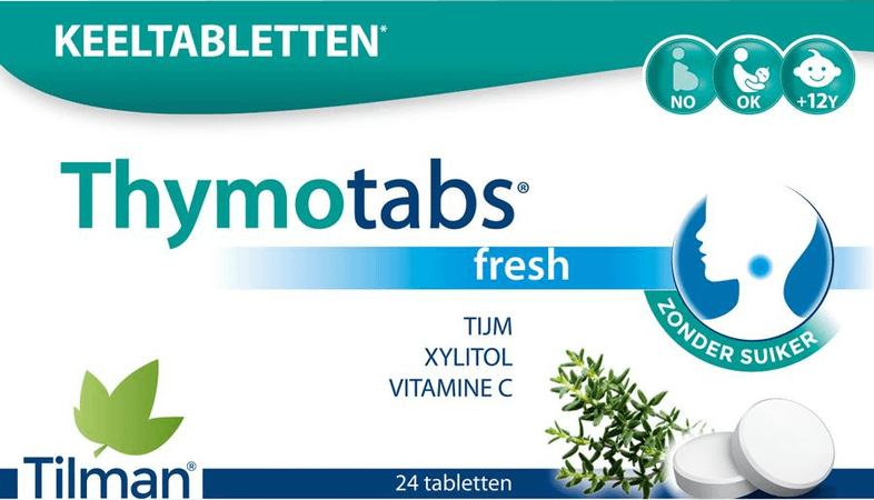 Thymotabs Fresh Zuigtabl 24  -  Tilman