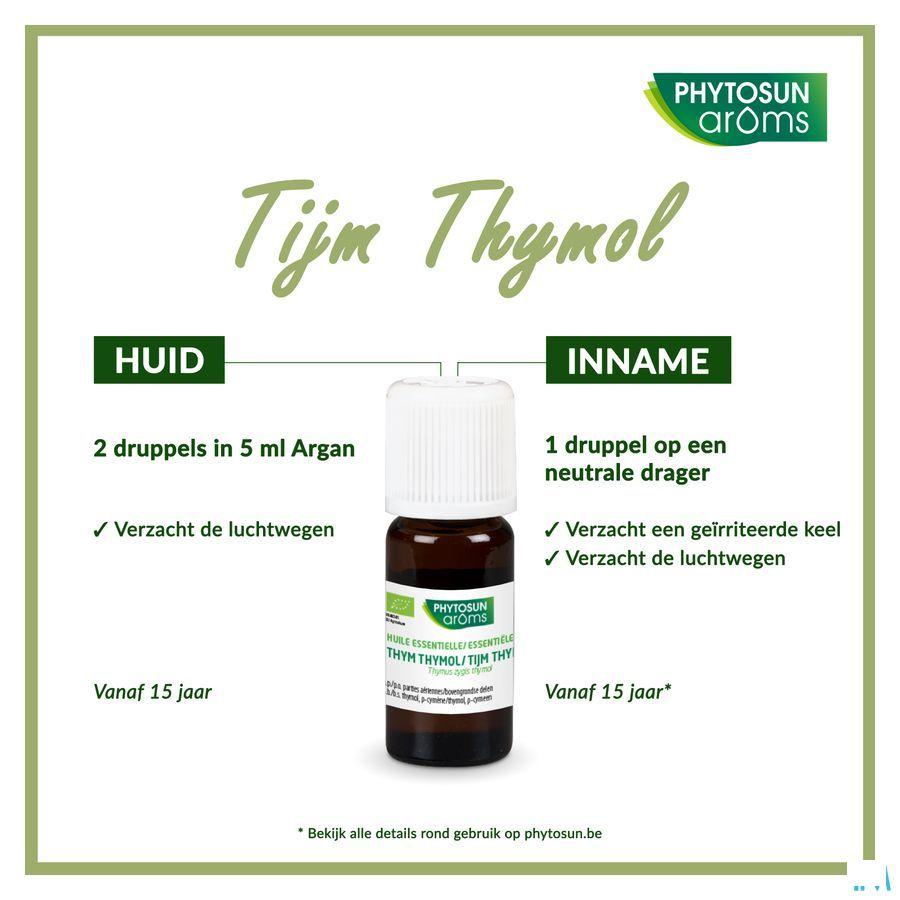 Phytosun Tijm Thymol Fr-bio-01 10 ml