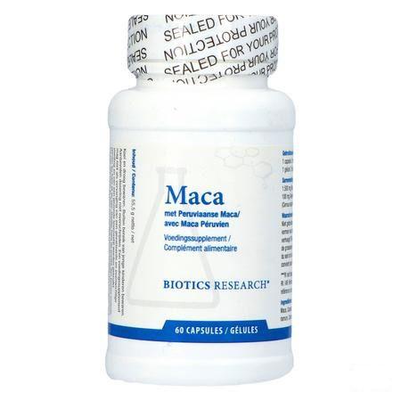 Biotics Maca 60 gélules  -  Energetica Natura