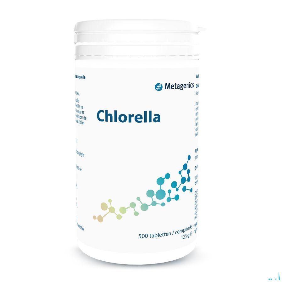Chlorella Comprimes 500x250 mg  -  Metagenics