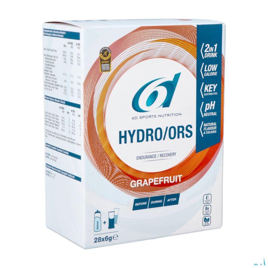 6D Hydro Ors Grapefruit Zakje 28X6G