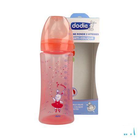 Dodie Zuigfles Initiatie+ Roze Danser 330 ml