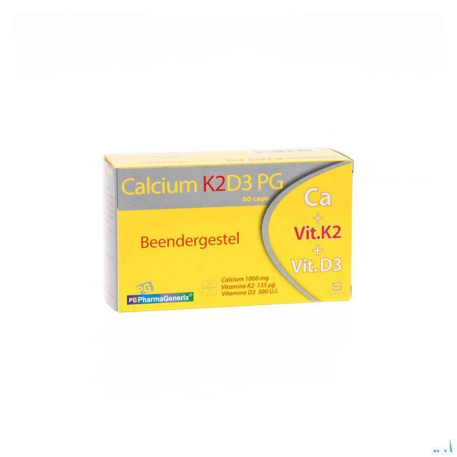 Calcium K2 D3 Pg Pharmagenerix Capsule 60  -  Superphar