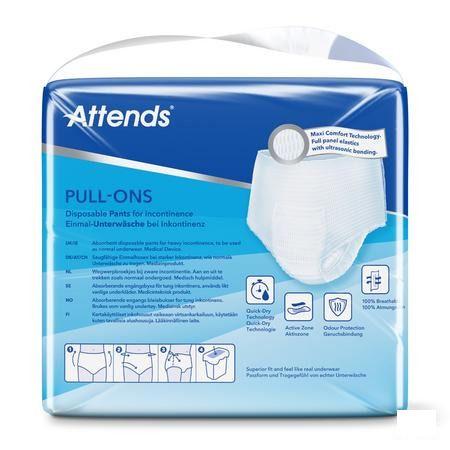 Attends Pull On 8 Slip Medium 1x16